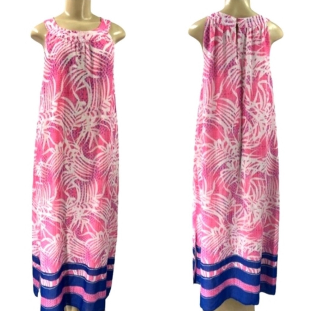 Rafaella Halter Maxi Dress - L
